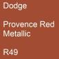 Preview: Dodge, Provence Red Metallic, R49.